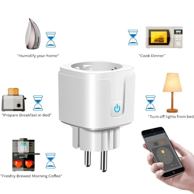 Tuya EU Smart Plug WIFI/Zigbee 4