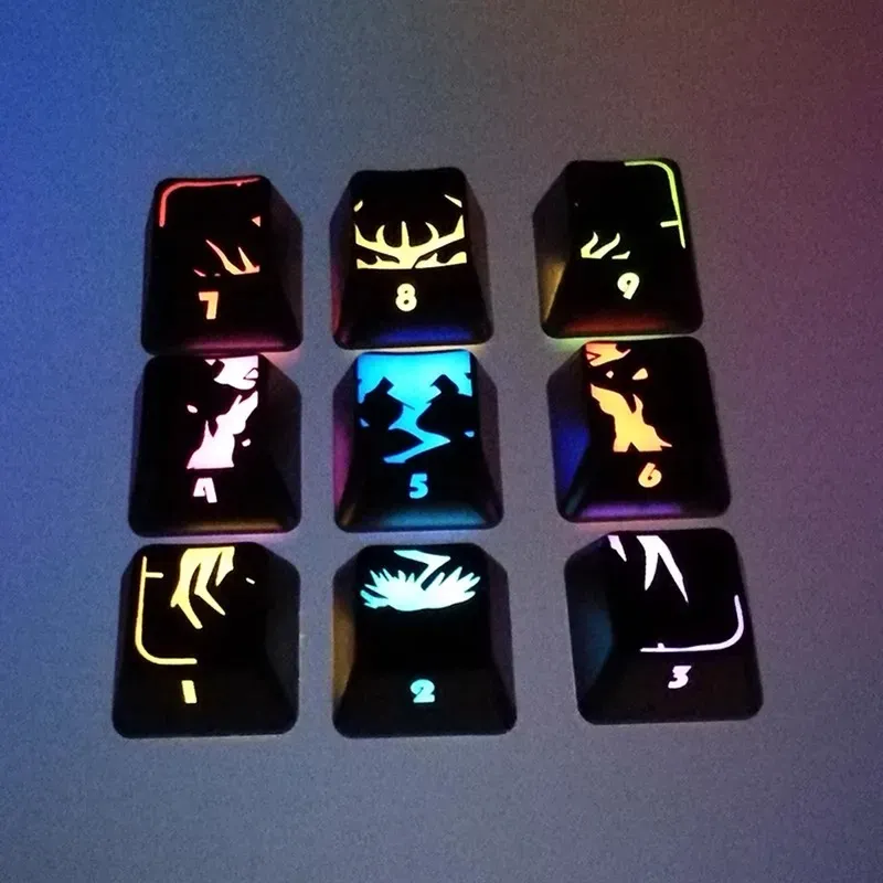 Dota 2 Hero Skill Keycaps Set 4