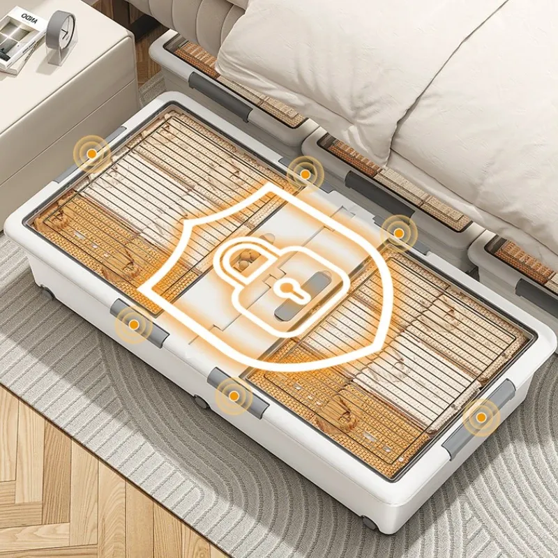 Double-Wheel Underbed Storage Box 3