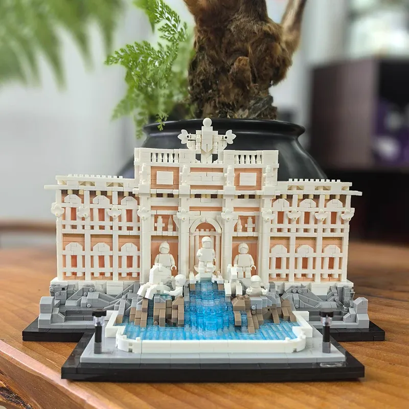 Trevi Fountain Building Blocks Model 3