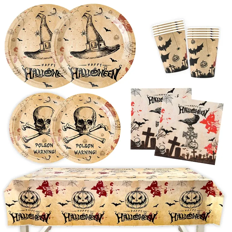 Halloween Party Tableware Set 1