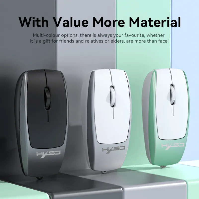 Bluetooth 5.1 Wireless Mini Mouse with TF Card Reader 3