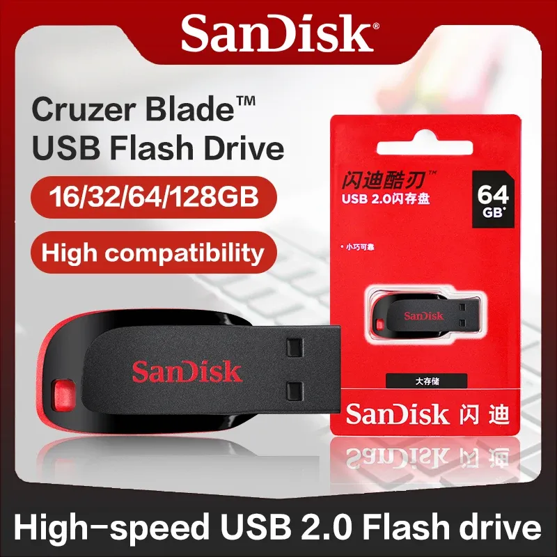 SanDisk Cruzer Blade USB 2.0 Flash Drive 2