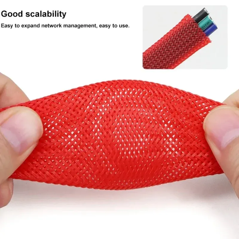 PET Braided Cable Sleeve Wire Loom 3