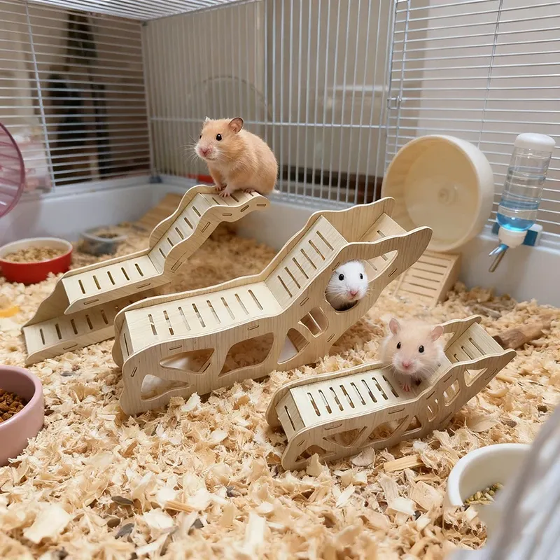 Hamster Wooden Hideout Cave Toy 2