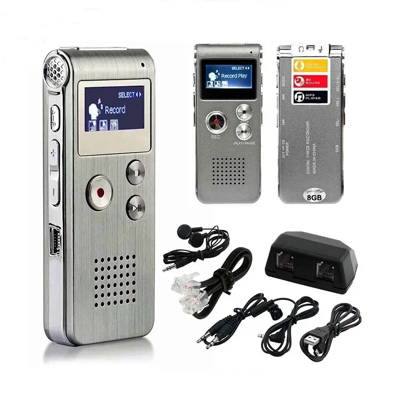 Mini Voice Recorder MP3 Player with USB 5