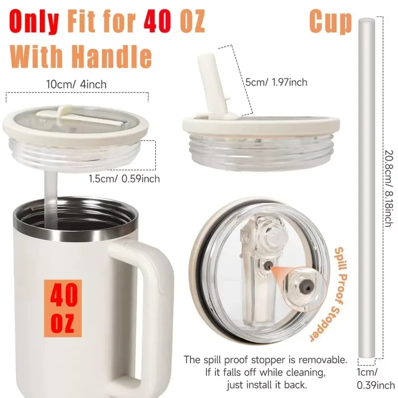 Stanley 40oz Flip Straw Lid Replacement 2