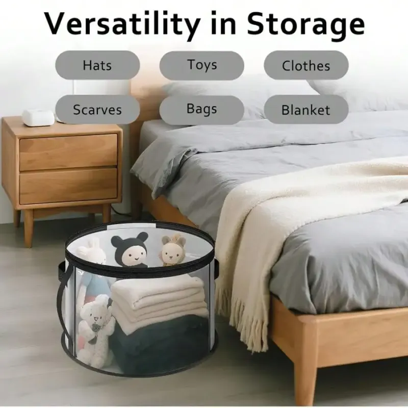 3-Piece Hat Storage Bucket Set 4