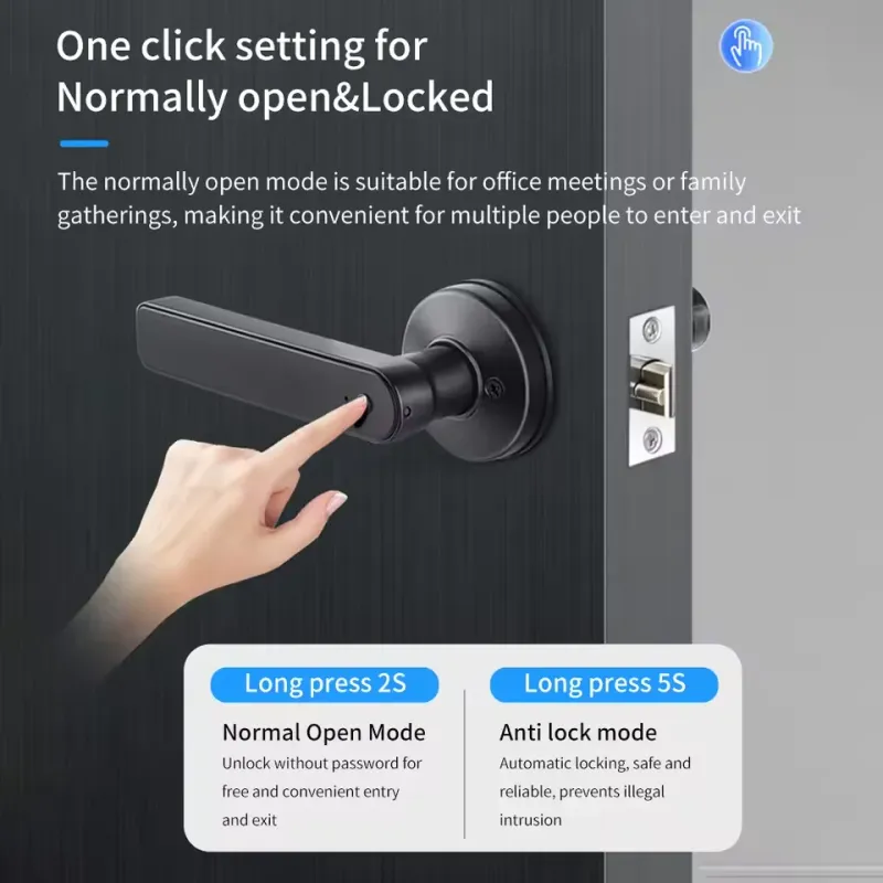 Tuya Smart Fingerprint Door Lock 4