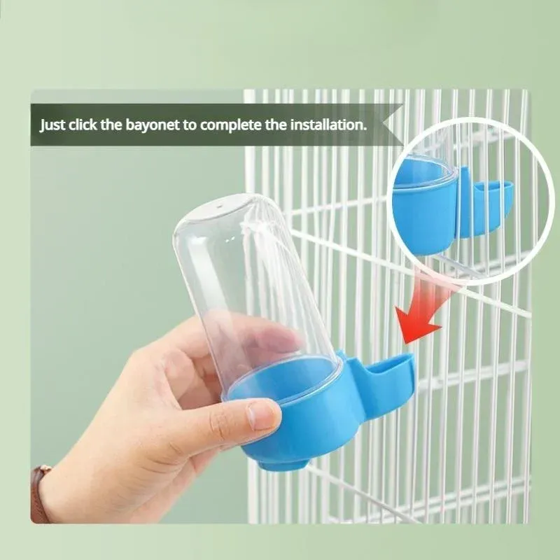 Hanging Bird Feeder & Water Dispenser 5