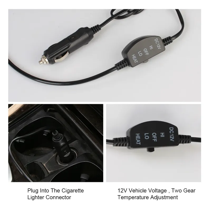 12V Heated Car Seat Cushion Cover 3