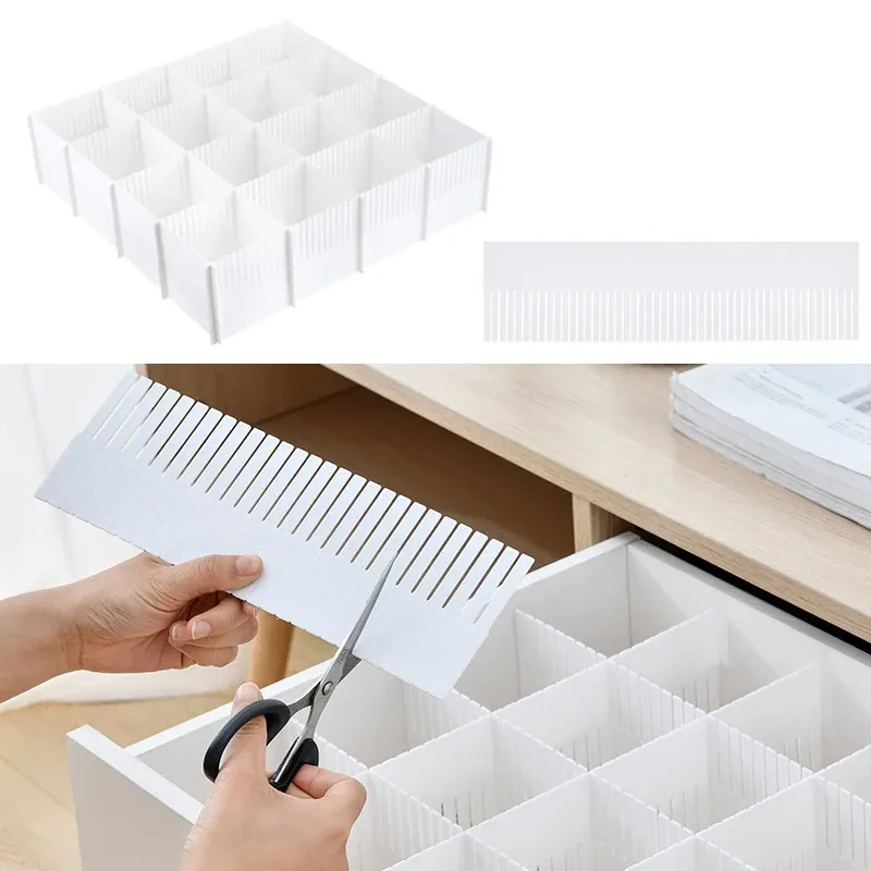 DIY Adjustable Drawer Dividers Set 1