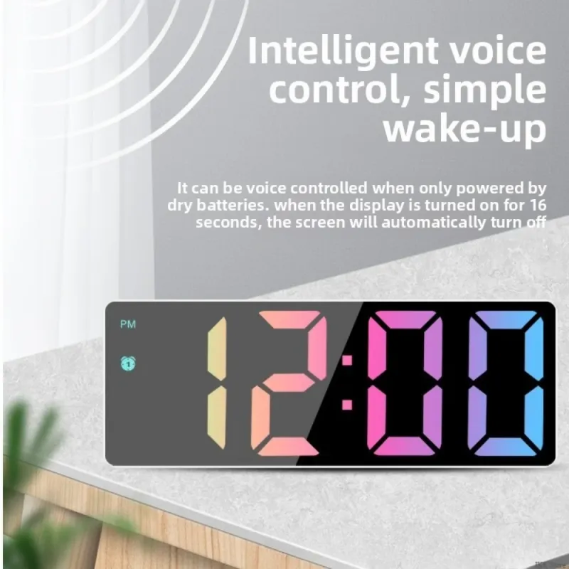 Smart LED Digital Alarm Clock 4