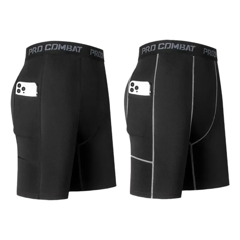 Men's Compression Shorts with Pocket 1