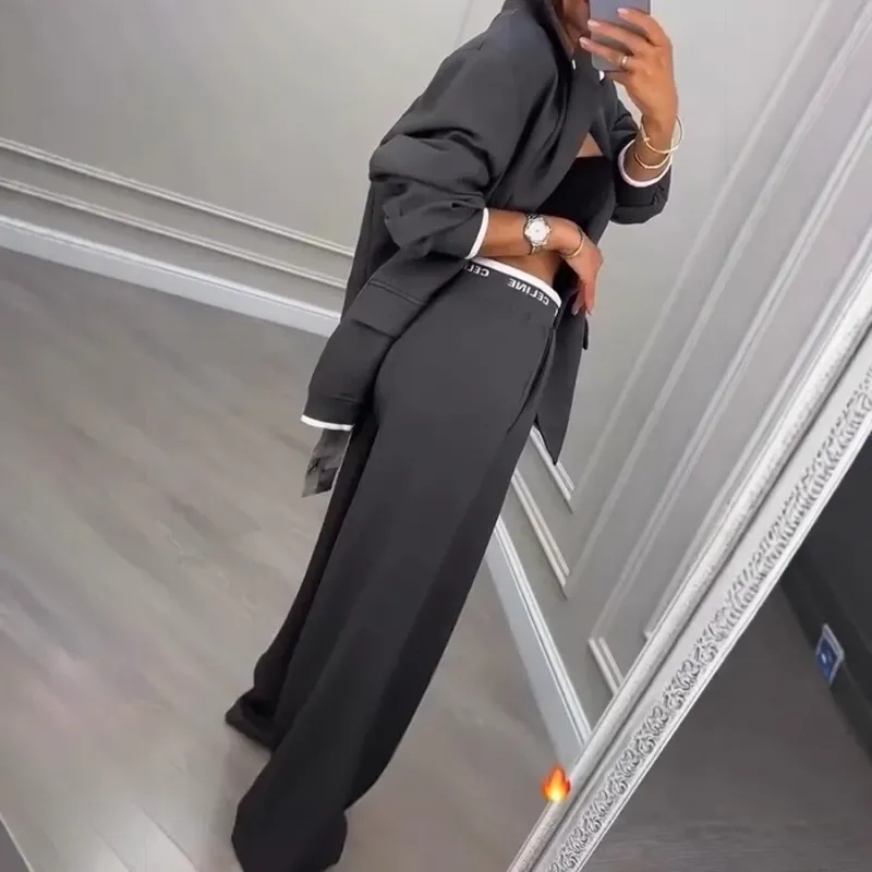 Women's 2-Piece Blazer Outfit Set 2