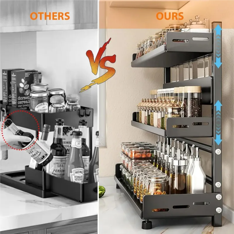 3-Tier Adjustable Spice Rack 3
