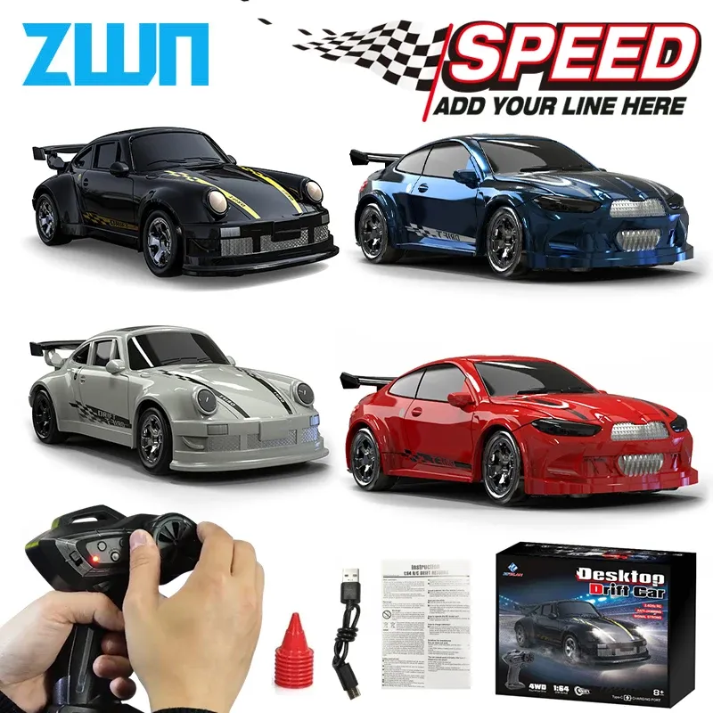 KF20 1/64 Drift RC Car - 4WD Mini Racing Toy 1