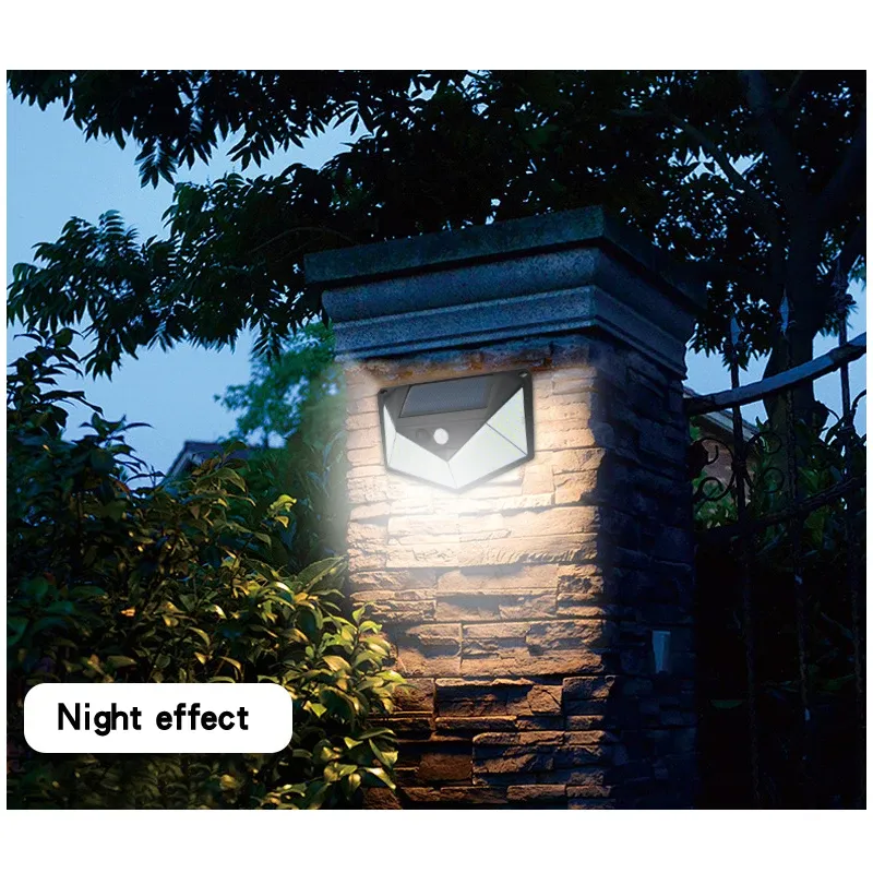 220 LED Solar Wall Lights 6