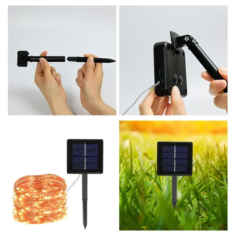 Solar LED Waterproof Fairy Lights 3