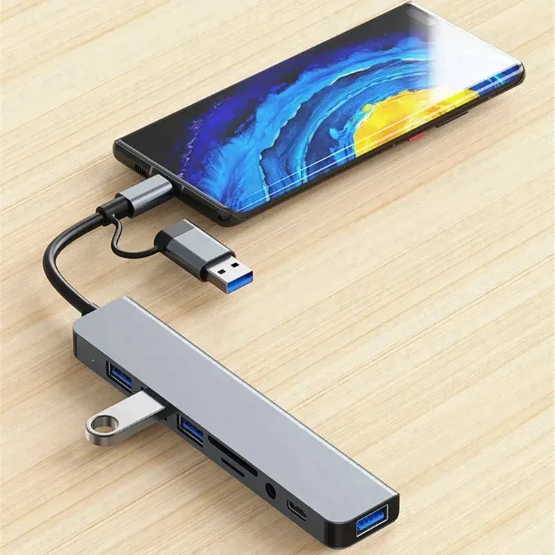 USB C Hub Thunderbolt 3 Docking Station 4