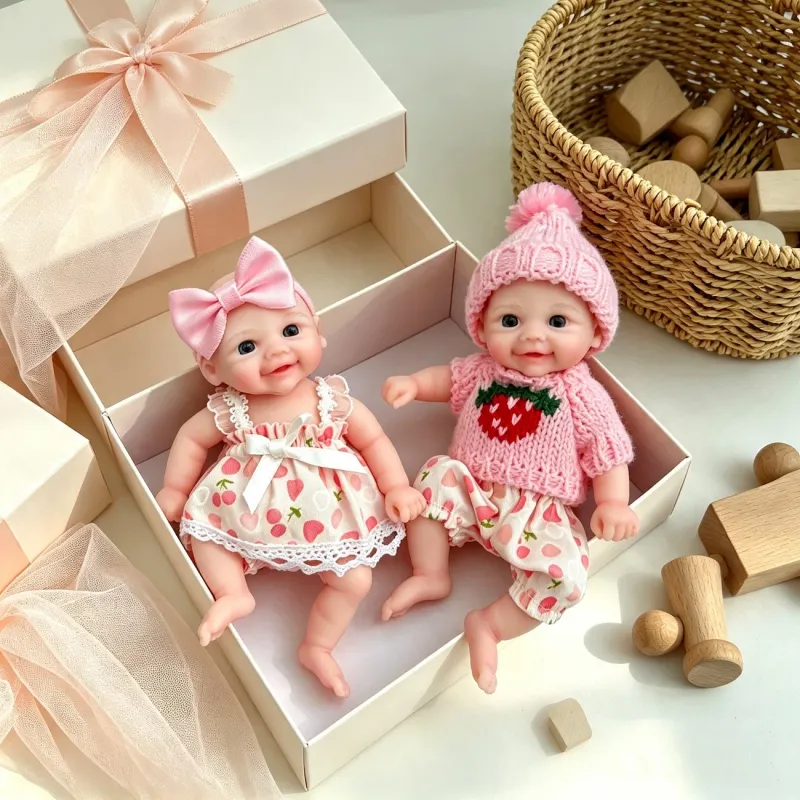 6" Silicone Reborn Doll Vivienne 6