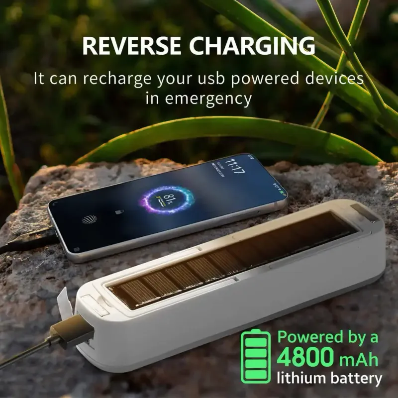 Solar LED Camping Lantern & Power Bank 3