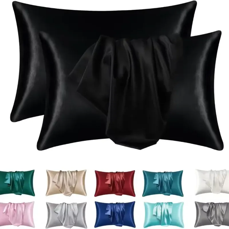 Satin Pillowcase 2 Pack Queen Size 3