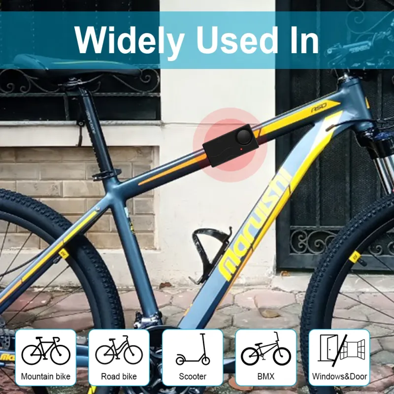Wireless Vibration Bike Alarm 3