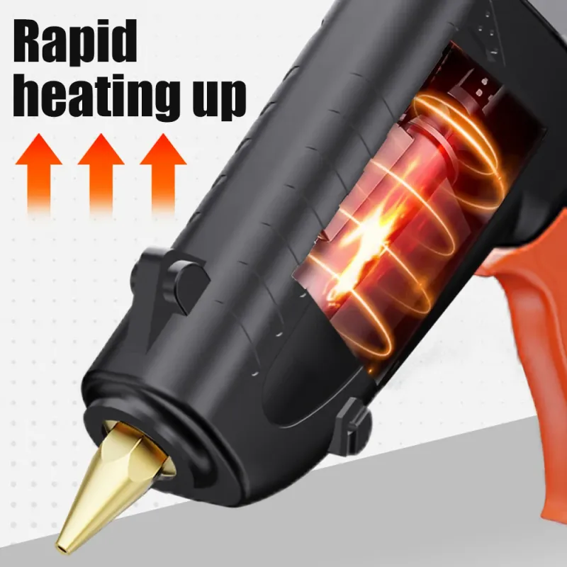 150W Industrial Hot Melt Glue Gun 6