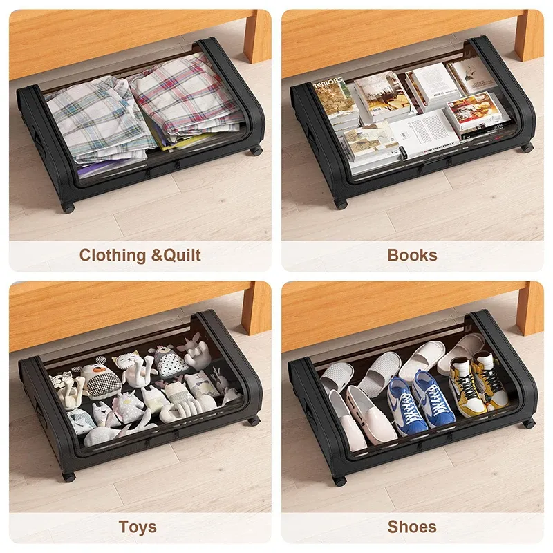 Under Bed Storage Bins with Wheels 2