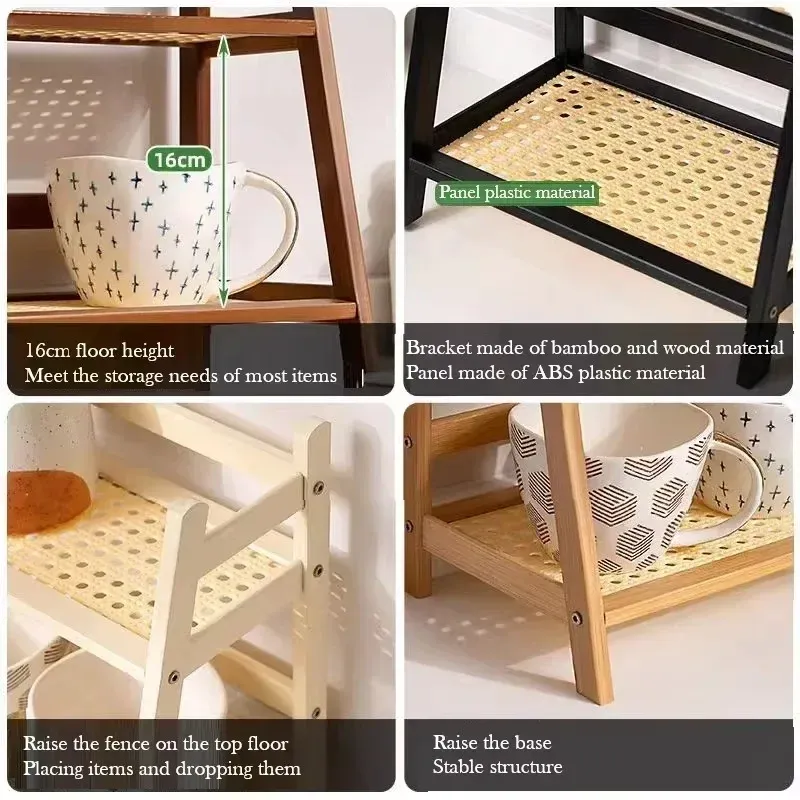 Bamboo Spice Storage Rack 6