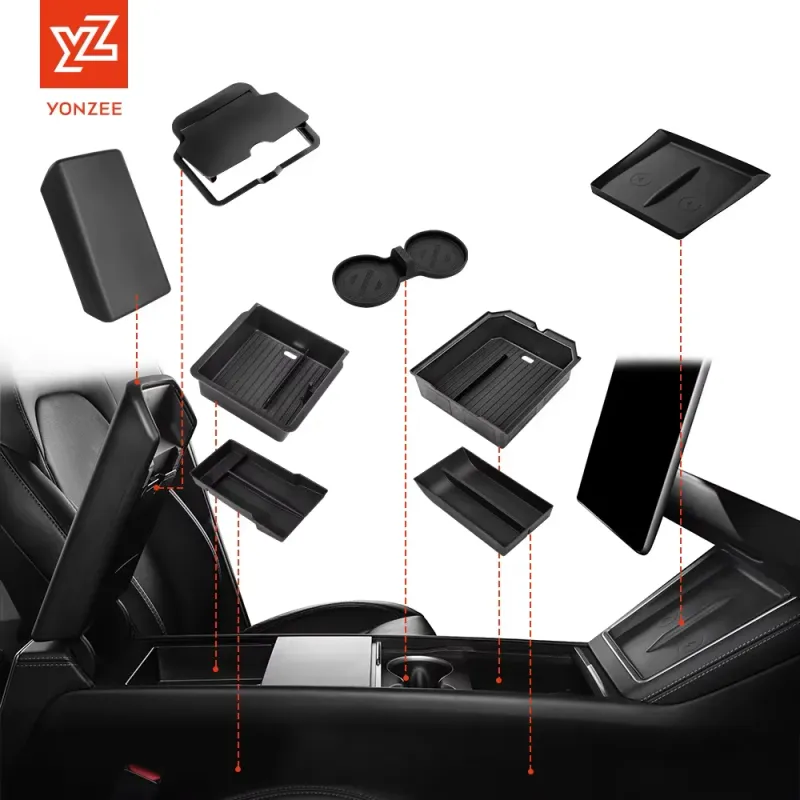 Tesla Model 3/Y Center Console Organizer 1