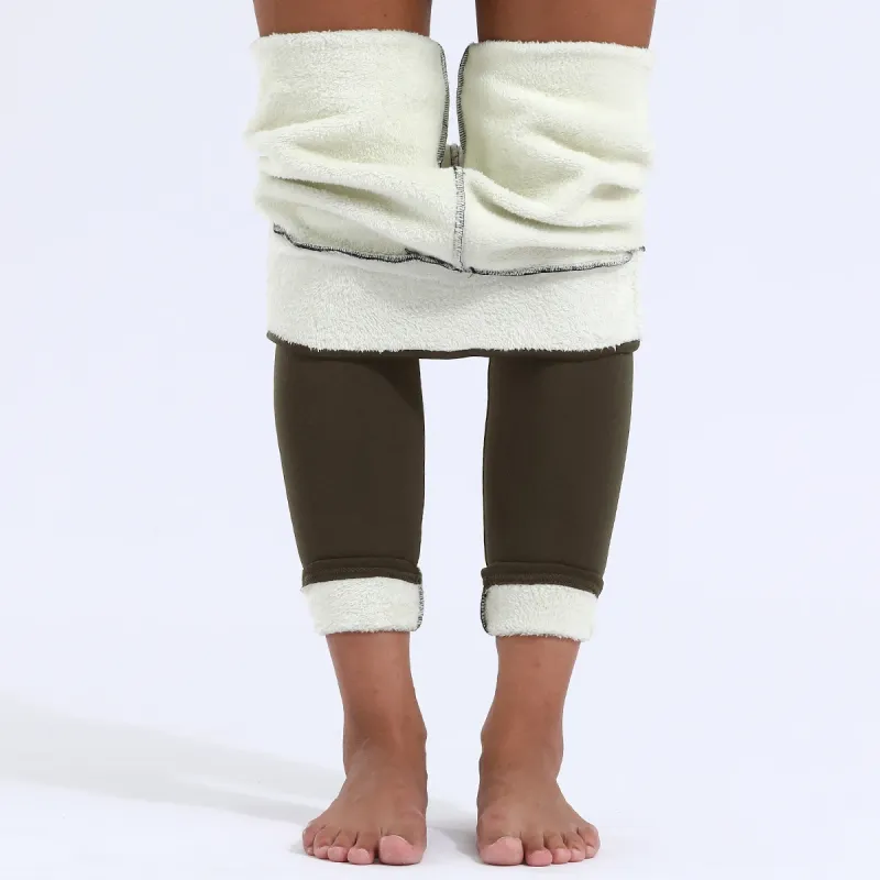 Winter Velvet High Waist Leggings 6