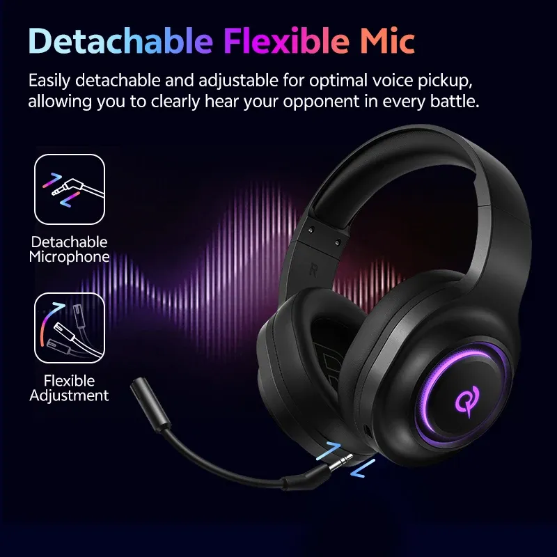 QCY Heroad V200 Gaming Headset 4