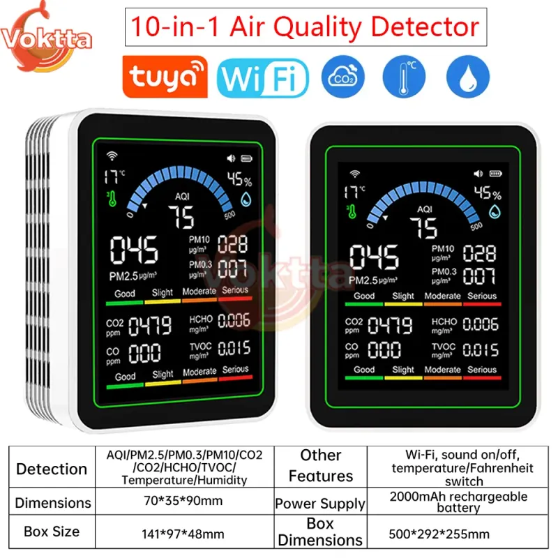 Tuya WiFi Air Quality Monitor 1
