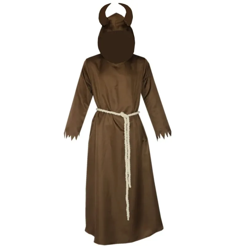Halloween Grim Reaper Gothic Cape Costume 3