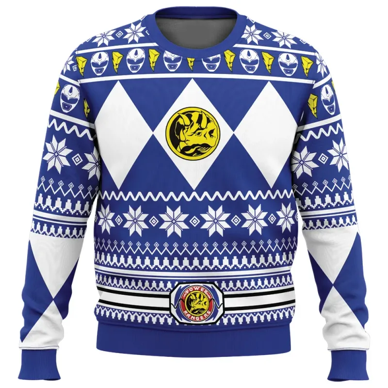 Power Rangers Ugly Christmas Hoodie 6