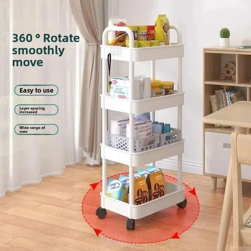 5-Tier Rolling Storage Cart 3