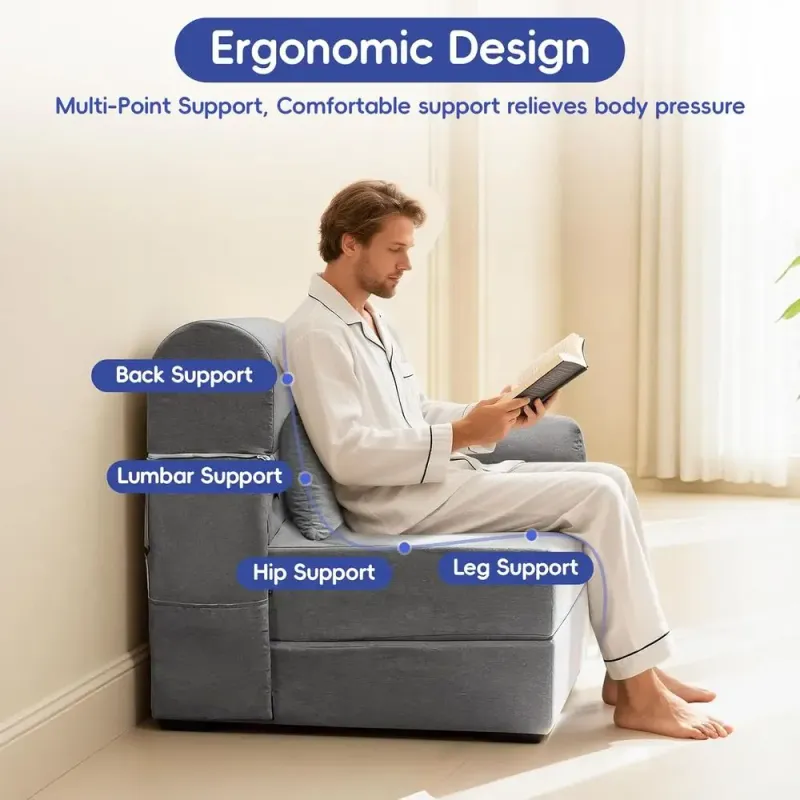 Convertible Sleeper Chair 6