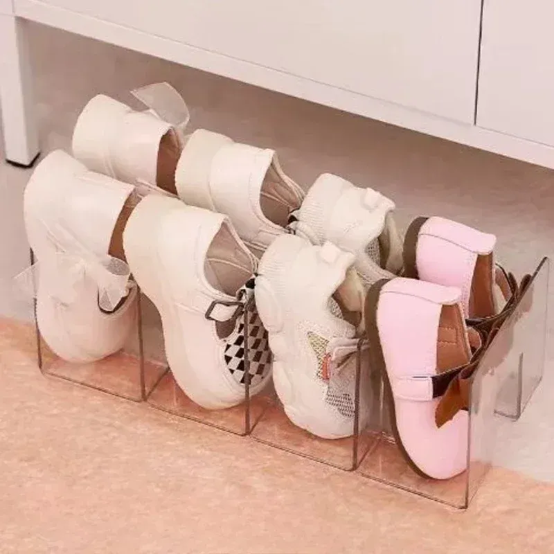 4-Section Clear Purse Organizer Stand 2
