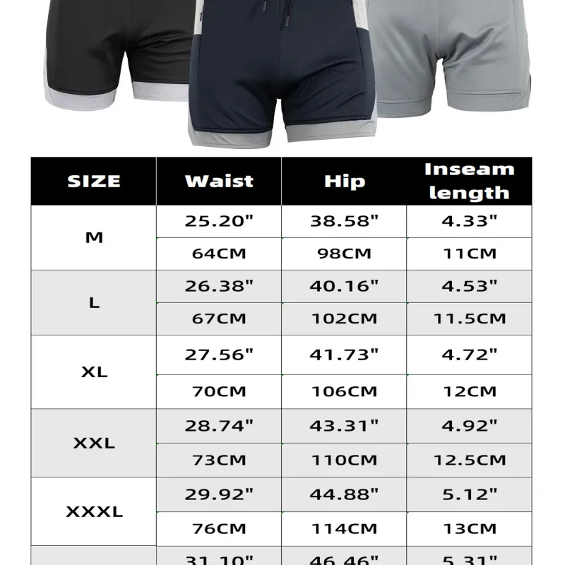 Men's Quick Dry Athletic Shorts 4
