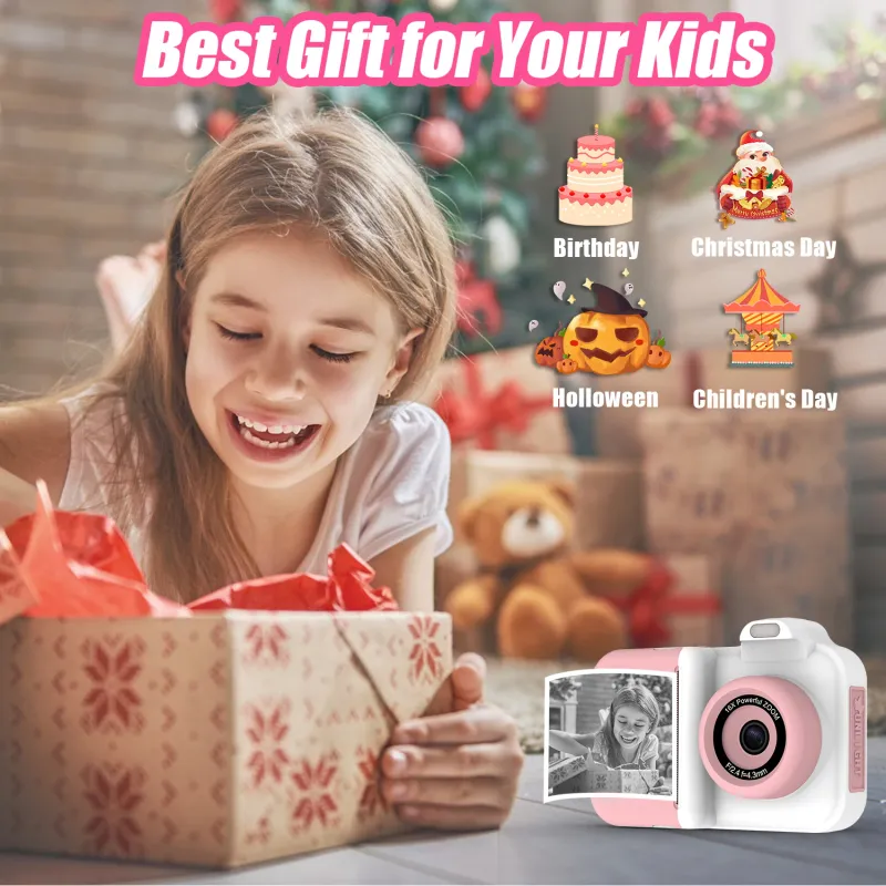 Kids Instant Print Digital Camera Toy 6