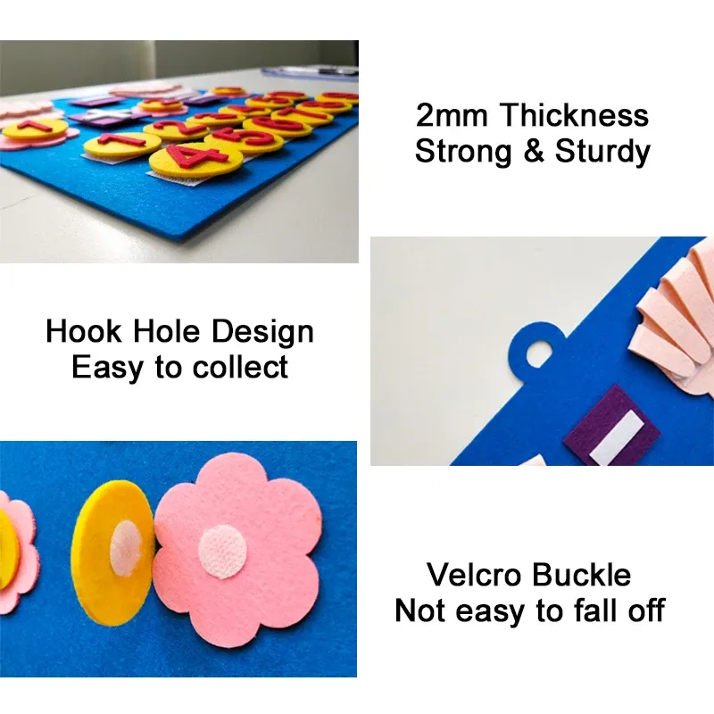 Felt Finger Numbers Counting Toy 3