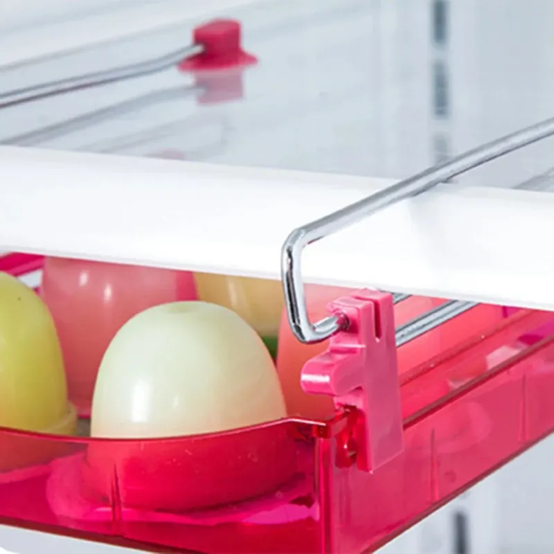Adjustable Fridge Organizer Drawer 6