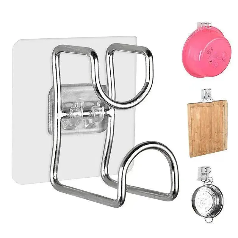 Traceless Adhesive Storage Hooks 5