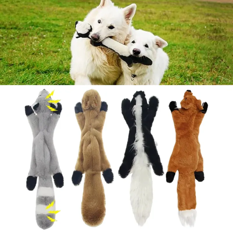 Plush Squeaker Dog Chew Toy 45cm 1