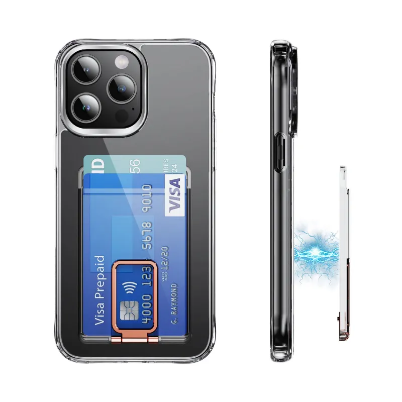 Magnetic Magsafe Card Wallet Stand 1