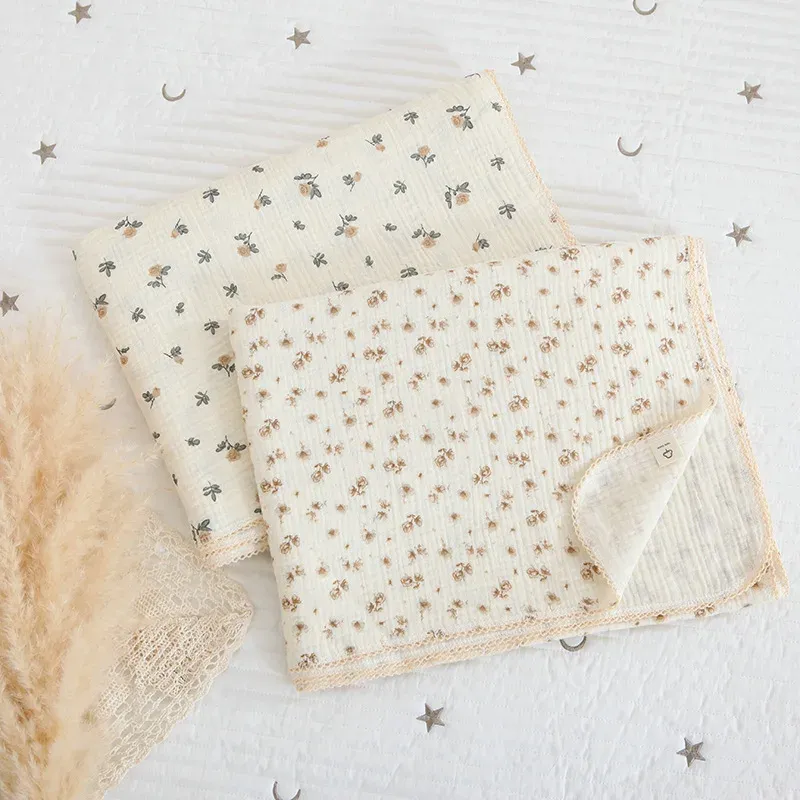 Summer Muslin Baby Swaddle Blanket 2