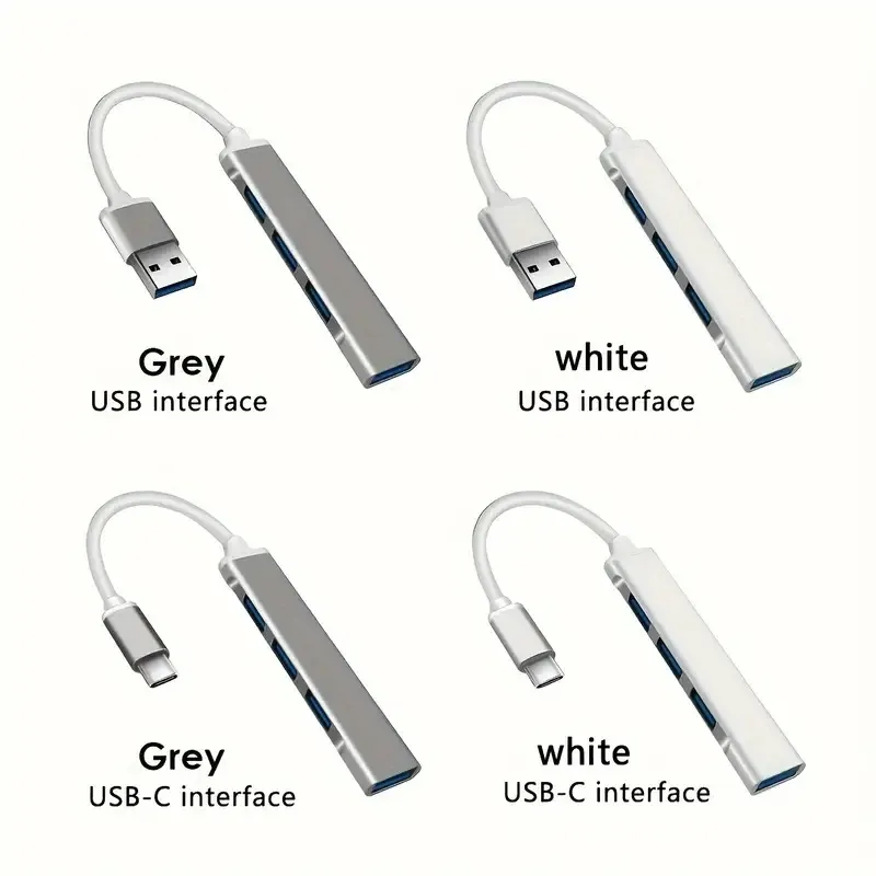4-Port USB-C Hub & Charging Station 2