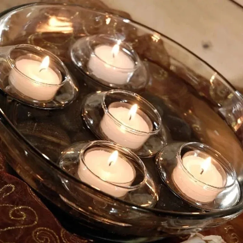 Modern Glass Candle Holder 5